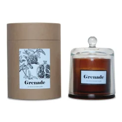 Bougie cloche parfumée Grenade Acidulée 50h