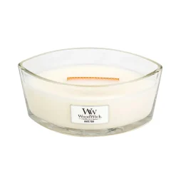 Bougie ellipse parfumée Teck Blanc