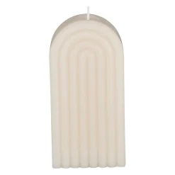 Bougie en cire ecru - Funny