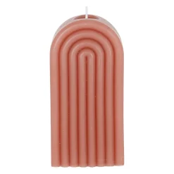 Bougie en cire rose poudre - Funny