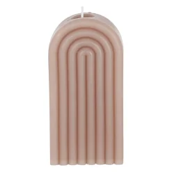 Bougie en cire taupe - Funny