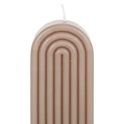Bougie en paraffine brun - Funny