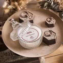 Bougie en verre parfumée citron - Tradition