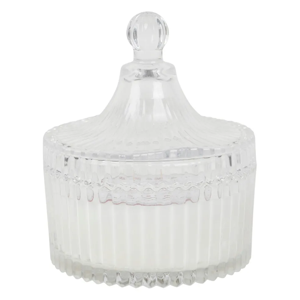 Bougie en verre senteur calisson 180g