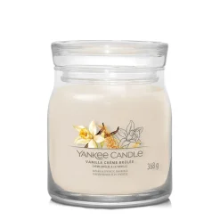 Bougie jarre parfumée Crème brulée à la vanille 65h
