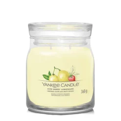 Bougie jarre parfumée Limonade glacée aux fruits rouges 65h