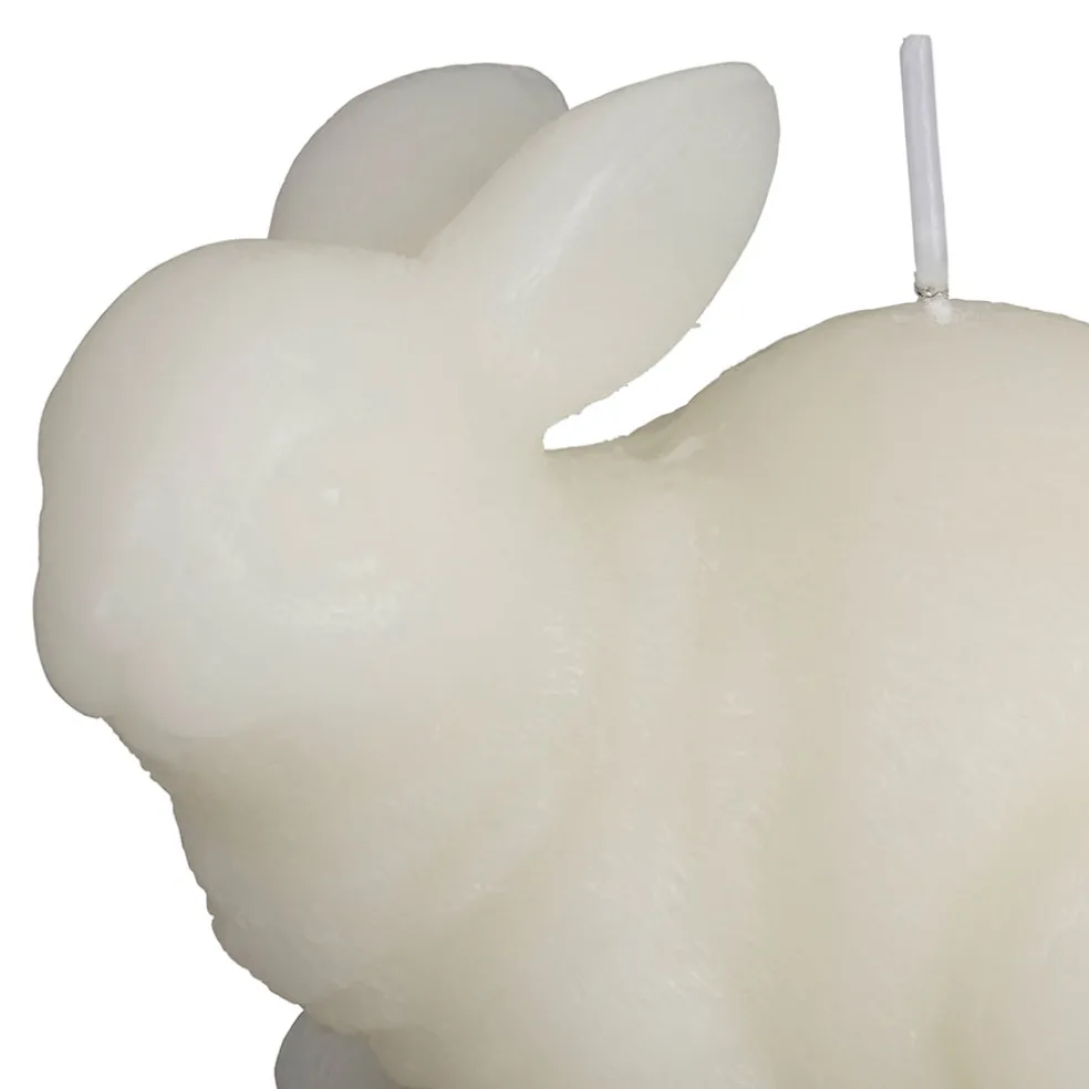 Bougie lapin blanc 12h - Floreal