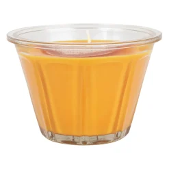 Bougie orange vanillee gourmande orange