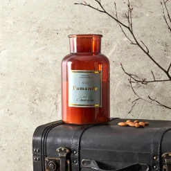 Bougie parfumée amande 110h - Apothicaire