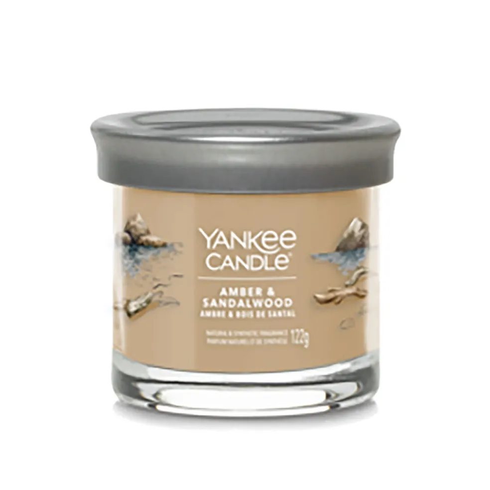 Bougie parfumée Ambre et bois de santal 25h