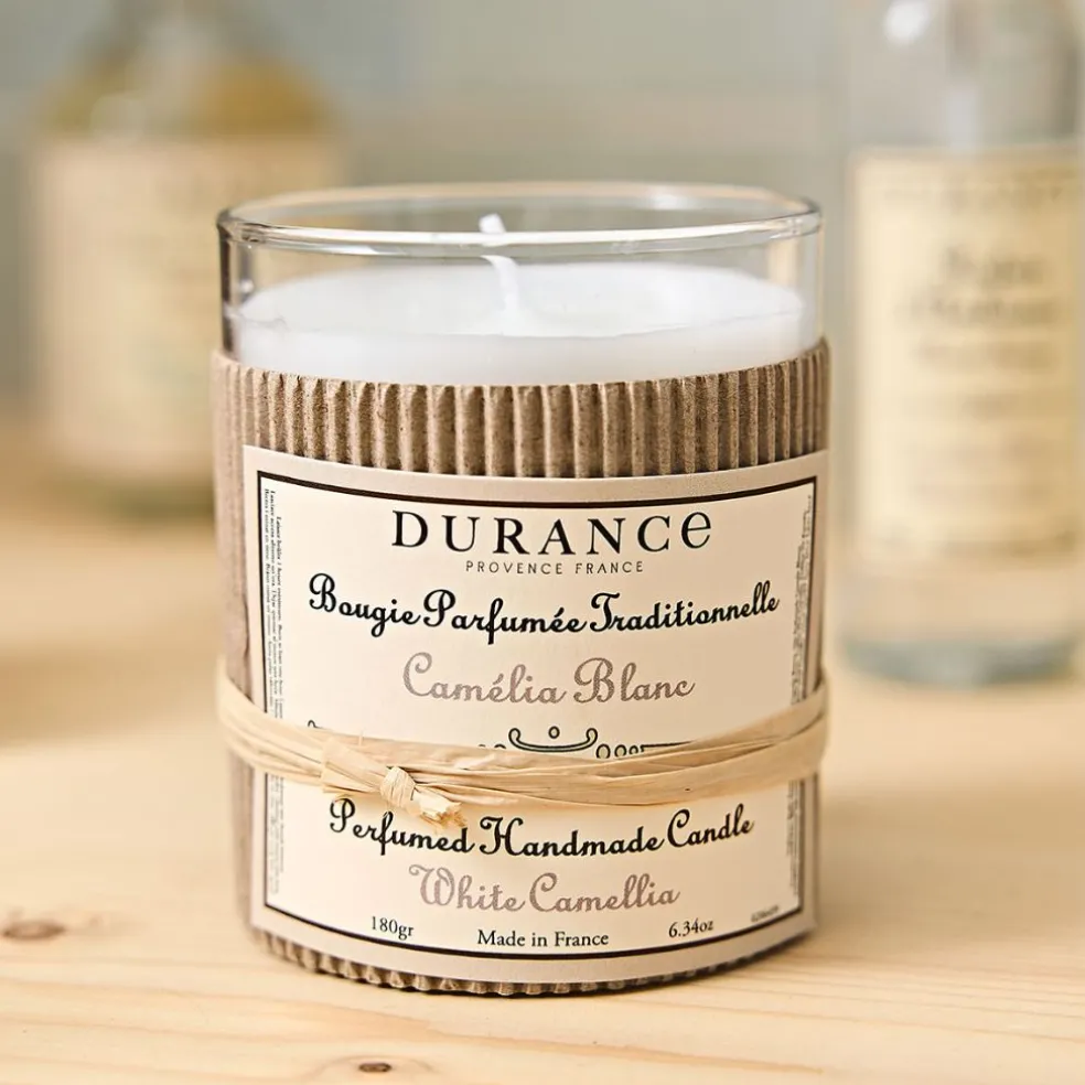 Bougie parfumée Camélia Blanc 40h