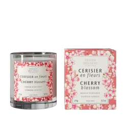 Bougie parfumée cerisier en fleurs 60h