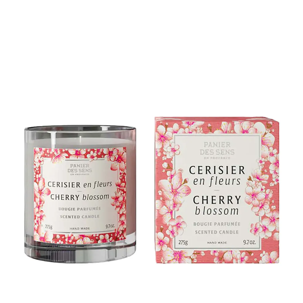 Bougie parfumée cerisier en fleurs 60h