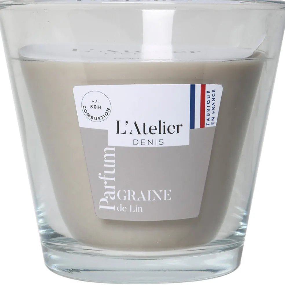 Bougie parfumée Graine de lin 50h