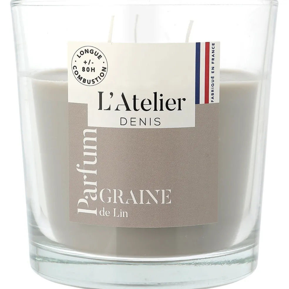 Bougie parfumée Lin 80h