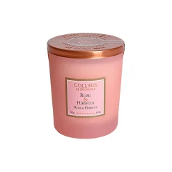 Bougie parfumée Rose et Hibiscus 40h