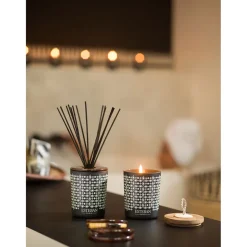 Bougie parfumée teck et tonka 35h