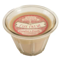 Bougie senteur café crème