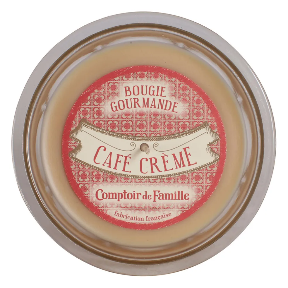 Bougie senteur café crème