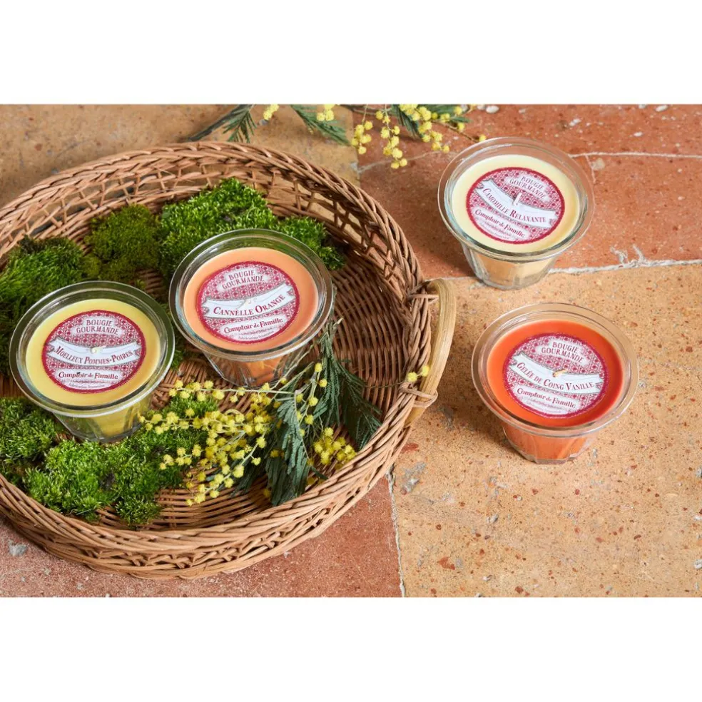 Bougie senteur camomille d12 - Bougie Gourmande