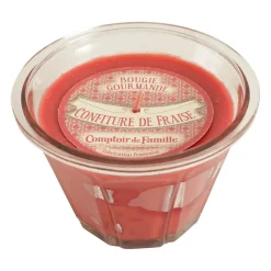 Bougie senteur confiture de fraise