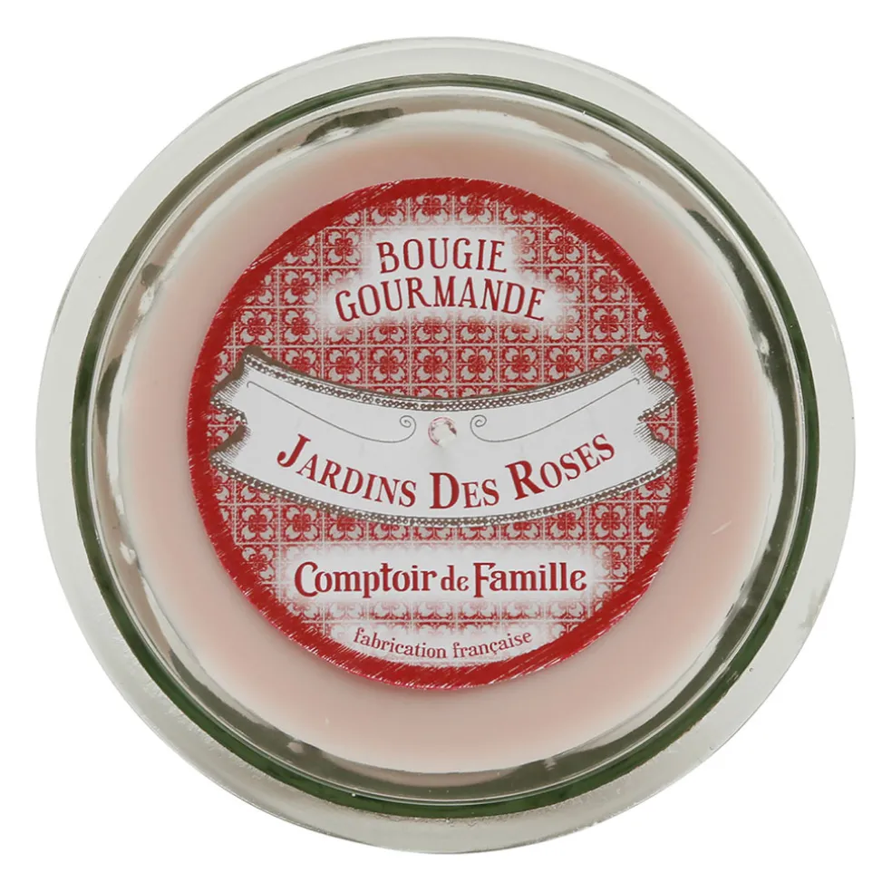 Bougie senteur jardin des rose poudré