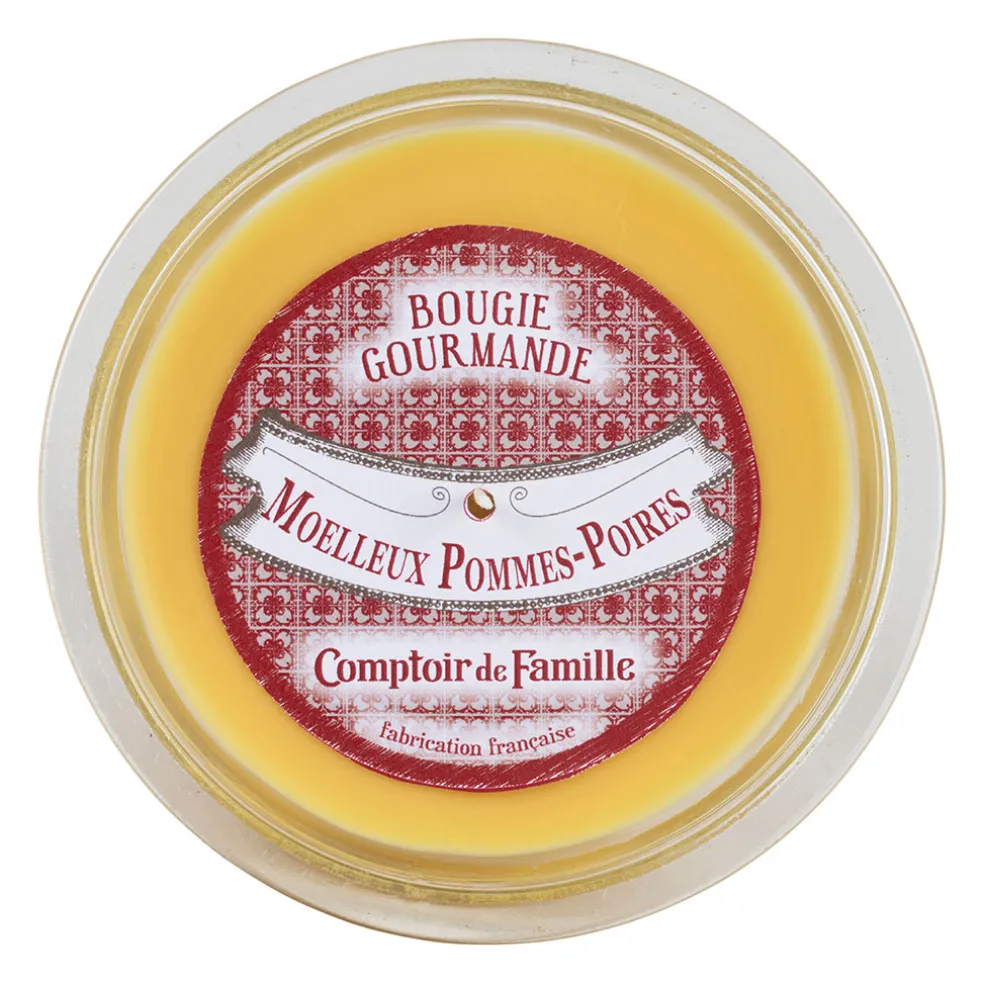 Bougie senteur moelleux pomme d12 - Bougie Gourmande