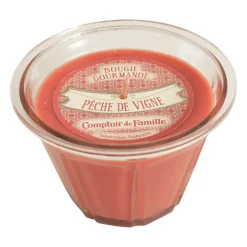 Bougie senteur pêche de vigne
