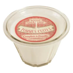 Bougie senteur pommes cuites