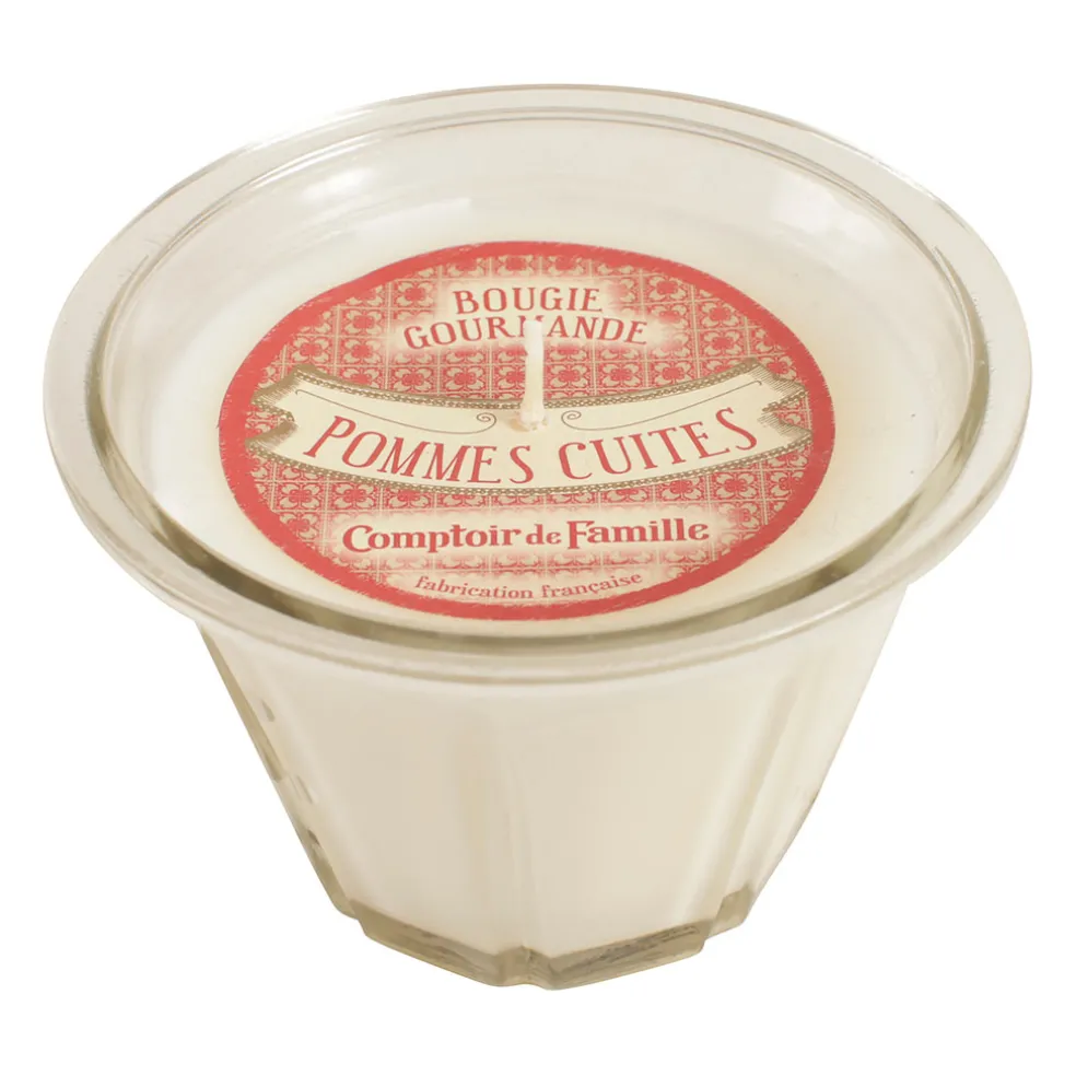 Bougie senteur pommes cuites