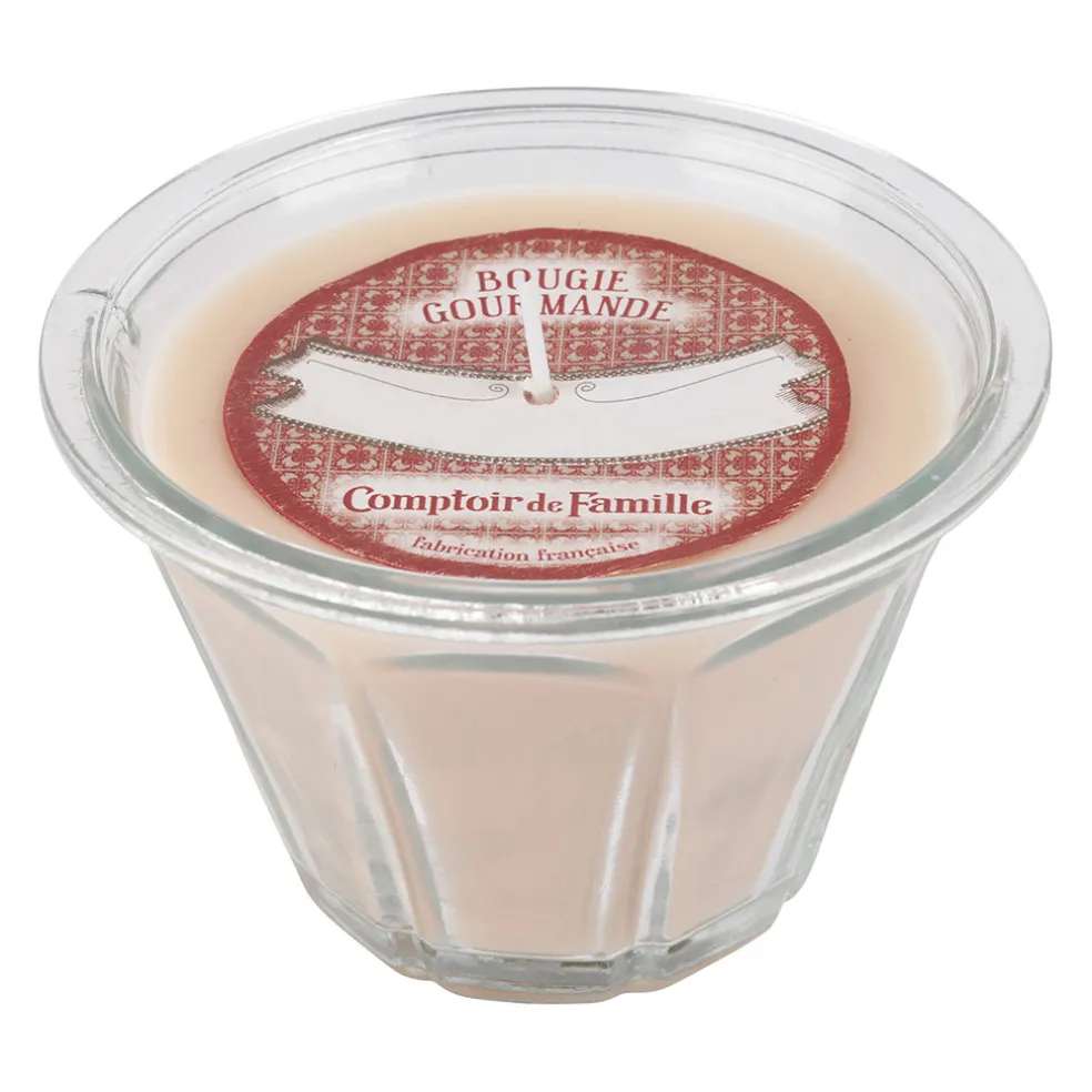 Bougie senteur tendre nougat - Boug-Gourm