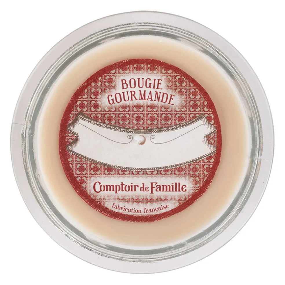 Bougie senteur tendre nougat - Boug-Gourm