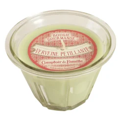 Bougie senteur verveine pétillante