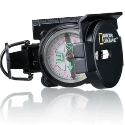 Boussole en métal noir