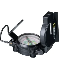 Boussole en métal noir