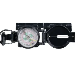 Boussole en métal noir