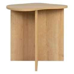 Bout de canapé en mélamine naturel - Sienna