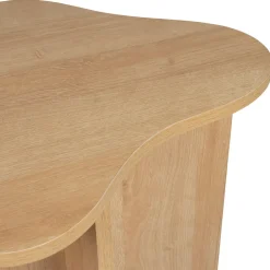 Bout de canapé en mélamine naturel - Sienna