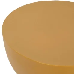 Bout de canape en fer moutarde - Arty