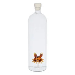 Bouteille crabe en verre borosilicate 1.5l - Océan