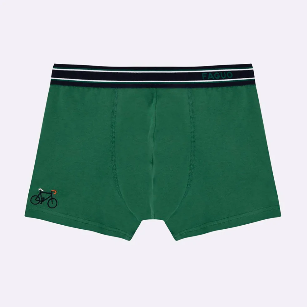 Boxer vélo x3 multicolore M