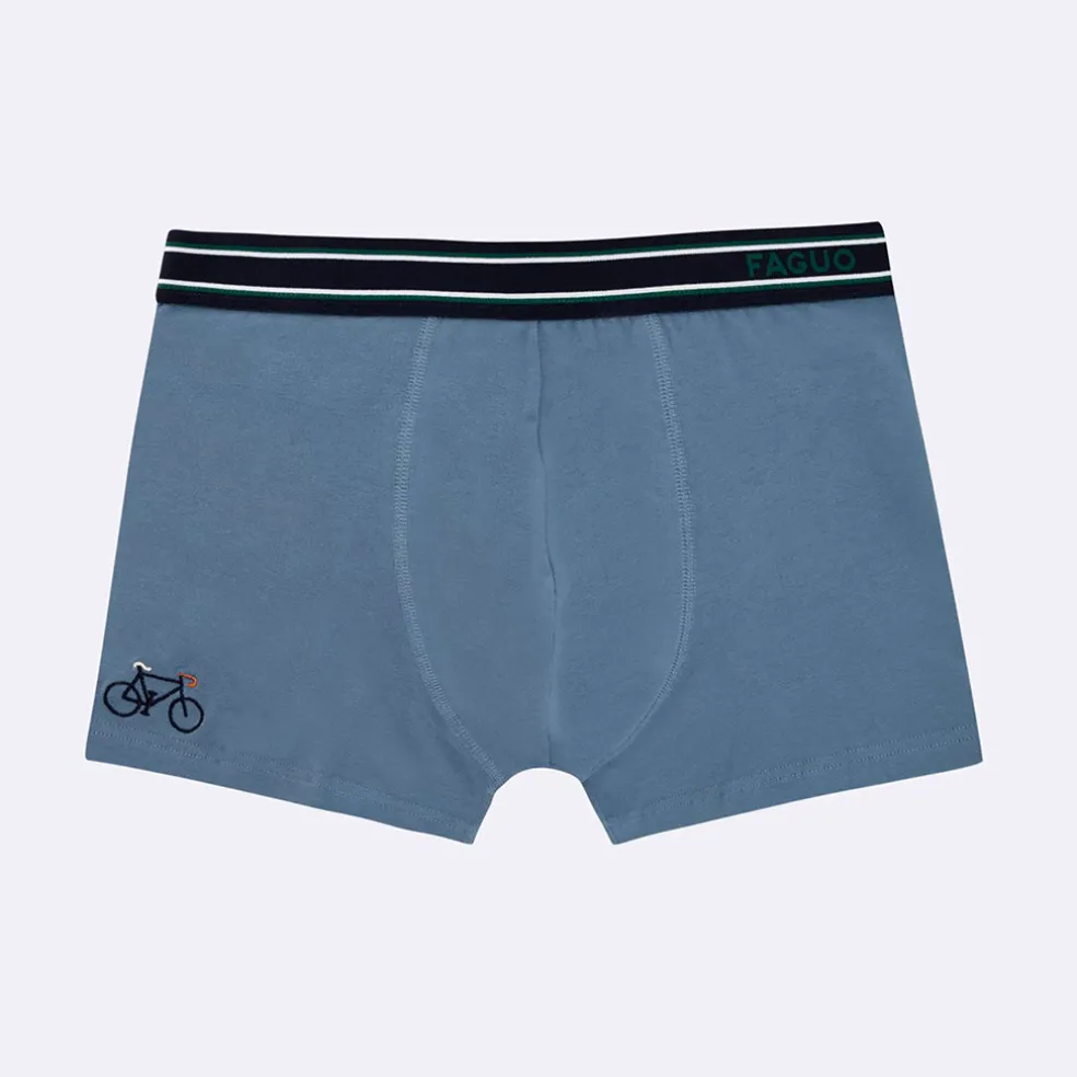 Boxer vélo x3 multicolore M