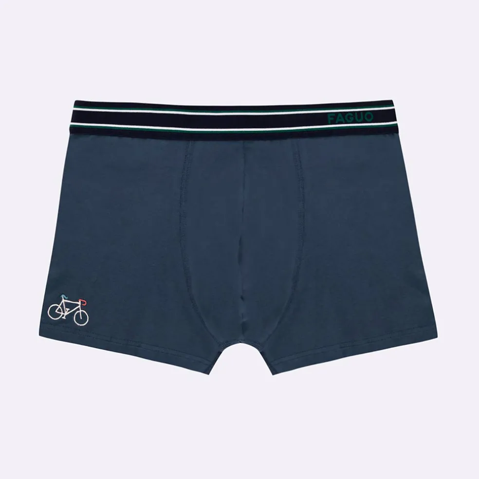 Boxer vélo x3 multicolore S