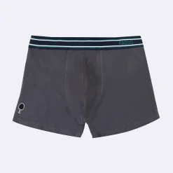 Boxer X3 bleu marine, rose et vert S