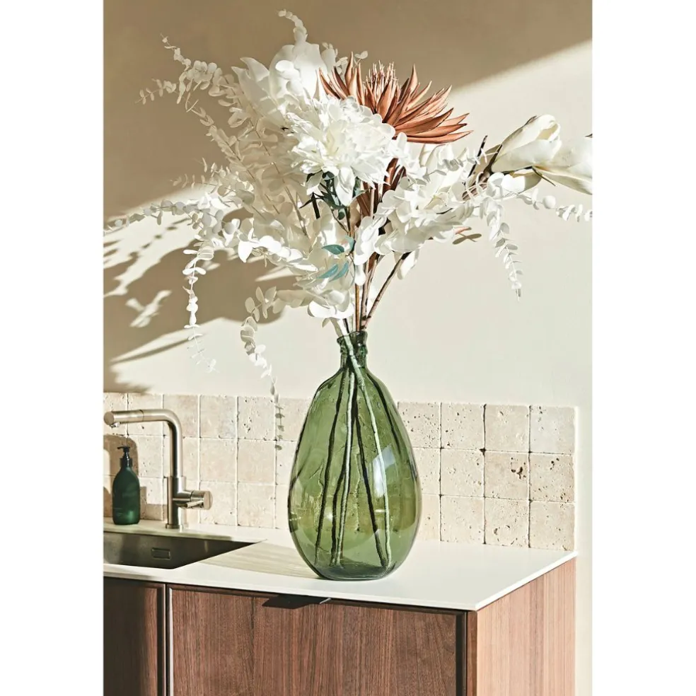 Branchage artificiel blanc h118cm - Ceropia