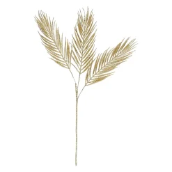 Branchage fleur artificiel métal doré h80cm - anastia