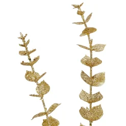 Branchage fleur artificiel métal doré h62cm - epi