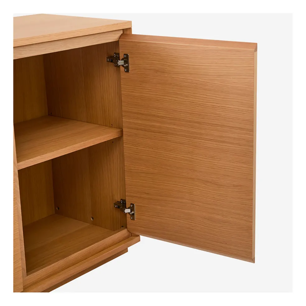 Buffer 2 portes en chêne - Hazo