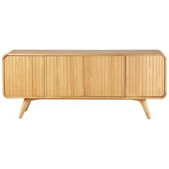 Buffet 4 portes en chene naturel l200cm - Sublime