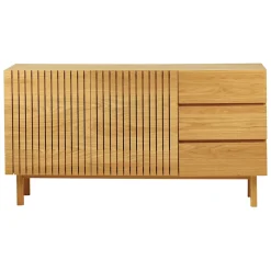 Buffet en chêne naturel 150x80cm - Paulo